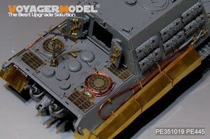 Maquette Voyager PE351019 Jagdtiger allemand de la Seconde Guerre mondiale (modèle de base) pour TAKOM 8001 au 1/35  – image 13