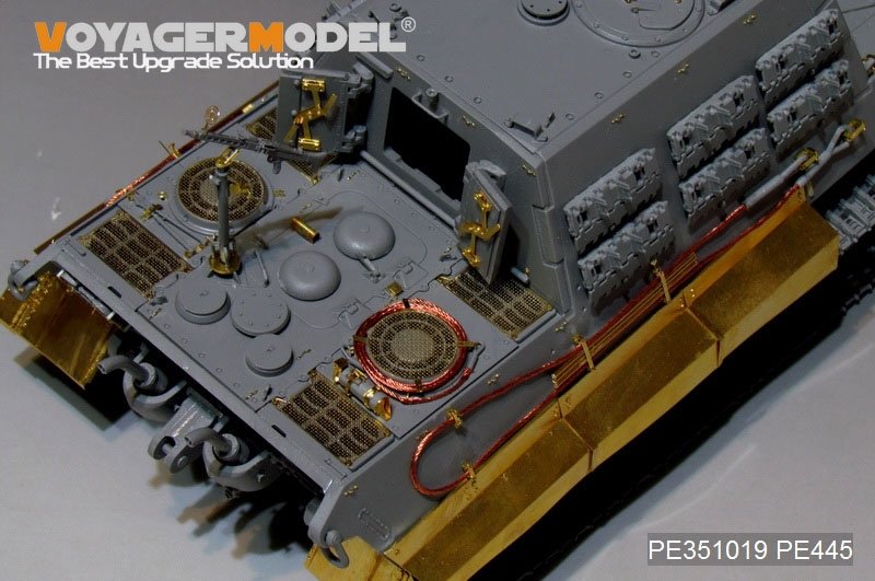 Maquette Voyager PE351019 Jagdtiger allemand de la Seconde Guerre mondiale (modèle de base) pour TAKOM 8001 au 1/35  – image 13