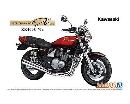 Aoshima 06488 Kawasaki ZR400C Zephyr χ &amp;#39;09 1/12