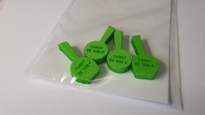 Omask 74807 Bf 109 F-2/F-4 wheel bay plugs (for Eduard) 1/48 – immagine 2