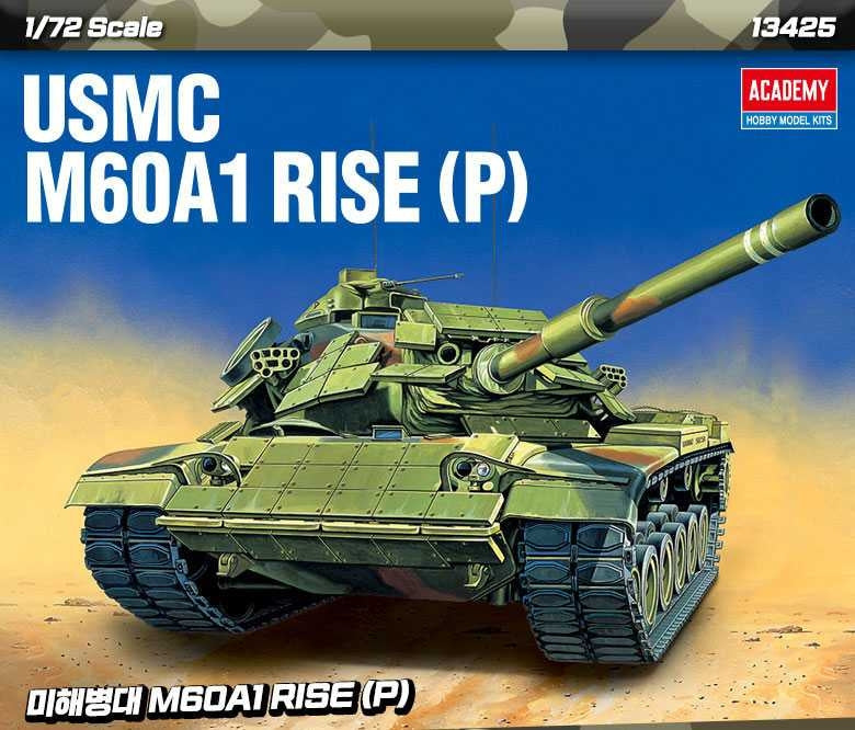 Maquette Academy 13425 M60A1 RISE P 1/72 