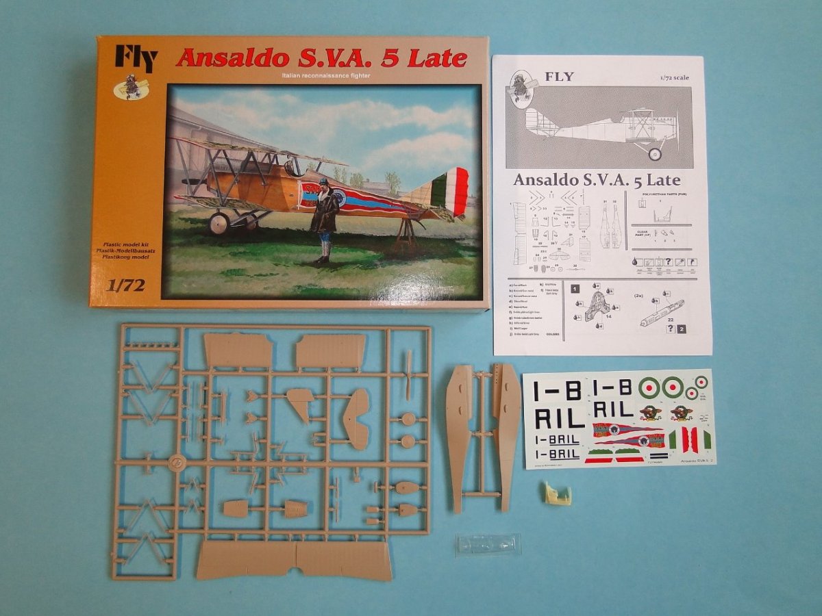 Fly 72002 Ansaldo S.V.A.6 Late 1/72 – Bild 2