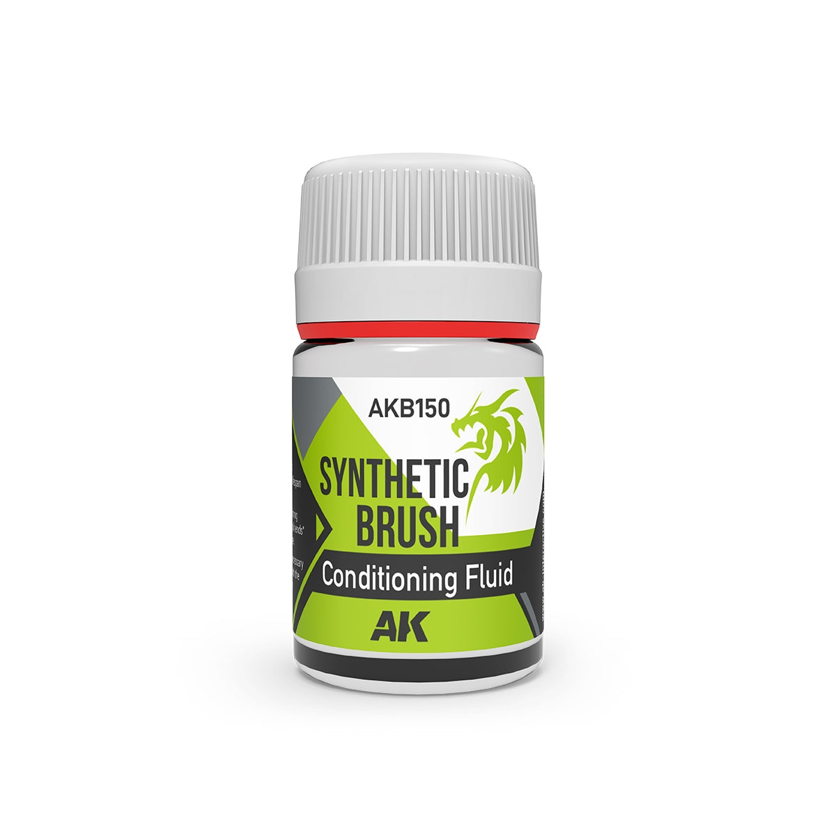 AK Interactive AKB150 LIQUIDE DE CONDITIONNEMENT POUR BROSSES SYNTHÉTIQUES