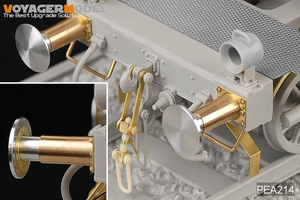Voyager Model PEA214 WWII German Railway Cars Functional Buffers and Tow Hooks (For All) 1/35 – Bild 3