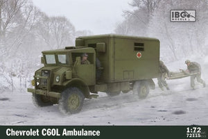 IBG 72115 Ambulance Chevrolet C60L 1/72