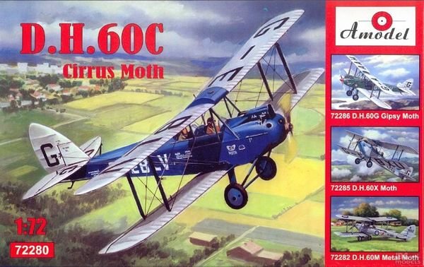 Maquette A-Model 72280 DH60C Cirrus Moth 1/72