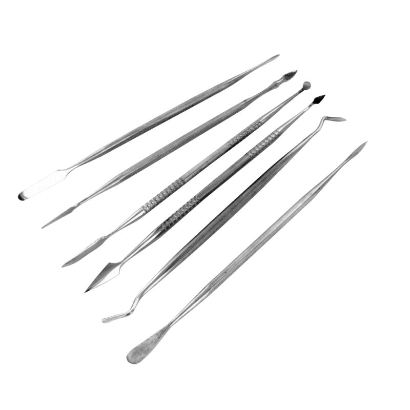 Ensemble de 6 outils à sculpter en acier inoxydable Modelcraft PDT5200 à double extrémité