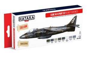 Hataka HTK-AS63 USMC AV-8 paint set (early schemes) (8x17ml) – Bild 2