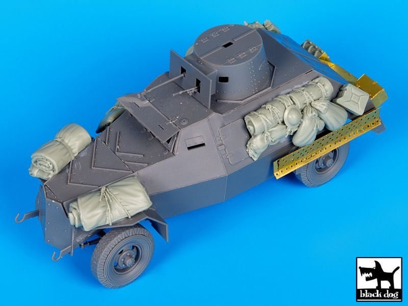 Black Dog T35113 Marmon -Herrington Mk II accessories set 1/35 – immagine 3