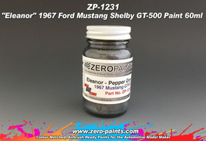 Peinture Zero Paints ZP-1231 Eleanor 1967 Ford Mustang Shelby GT-500, 60 ml