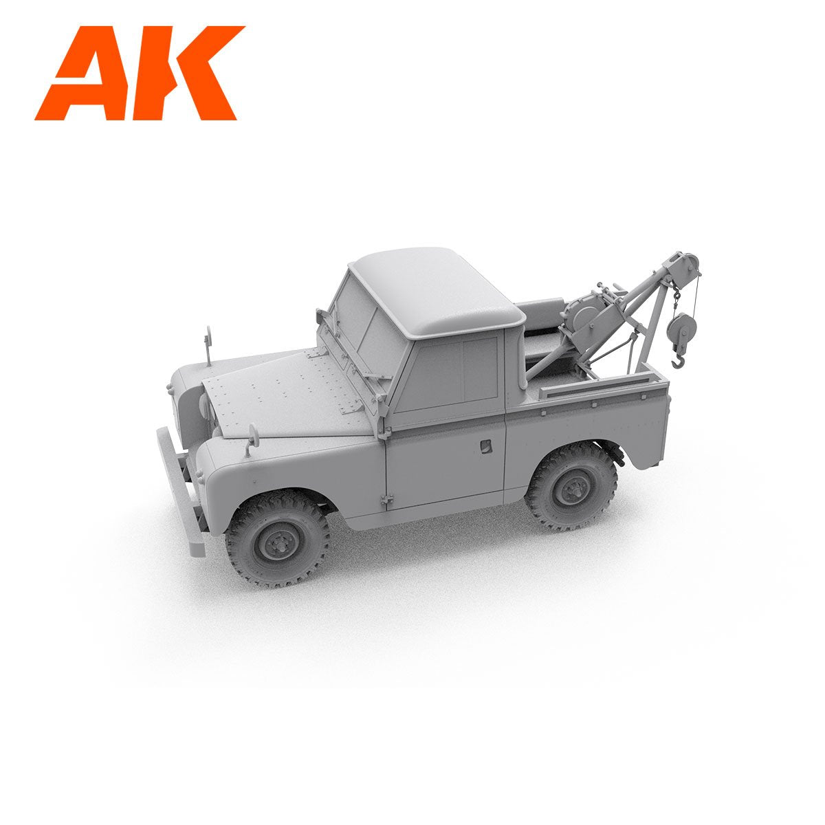 AK Interactive AK35014 LAND ROVER 88 SERIES IIA CRANE-TOW TRUCK 1/35 – Bild 5