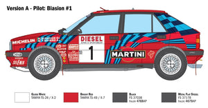 Italeri 4712 Lancia Delta HF Integrale Sanremo 1989 1/12 – imagen 8