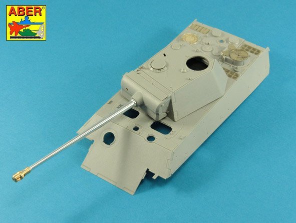 Aber 35L-300 Lufa z hamulcem wylotowym do Pantery G dla modeli Takom 1/35 – imagen 8