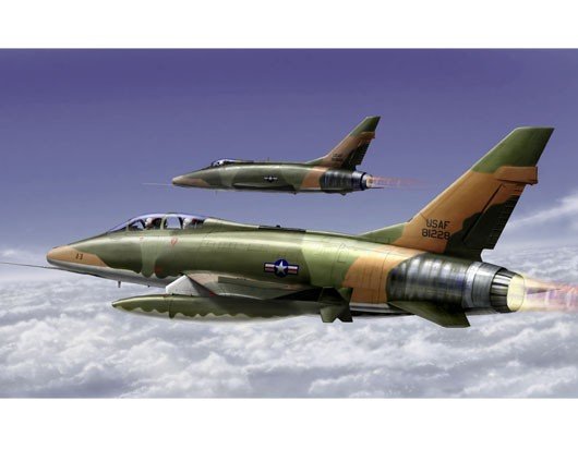 Trumpeter 01650 F-100F Super Sabre 1/72