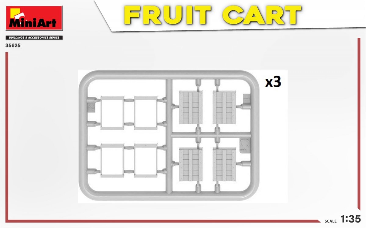 MiniArt 35625 FRUIT CART 1/35 – imagen 5