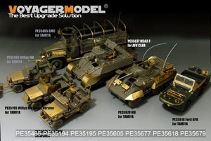 Voyager Model PE35679 WWII US M8 light armored car basic(B ver include Gun barrel）(For TAMIYA 35228) 1/35 – immagine 6