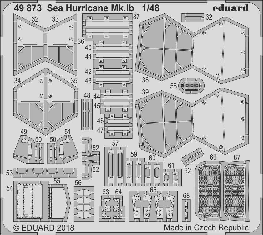 Eduard 49873 Sea Hurricane Mk. Ib AIRFIX 1/48 – immagine 2