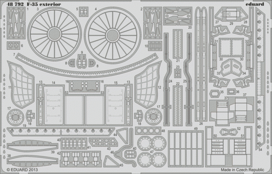 Eduard BIG49230 F-35B KITTY HAWK 1/48 – immagine 7