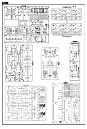 Modelcollect UA72210 B-52G Early Type 1967-1972 in Linebacker II Vietnam war 1/72 – immagine 9