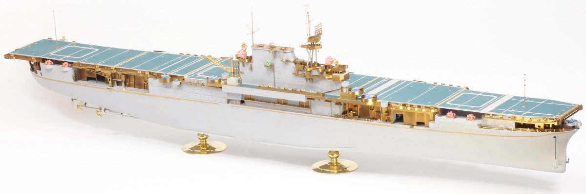 Pontos 27010fn 1/200 USS CV-6 Enterprise 1942 Detail Up Set (Teak Tone wooden deck) 1/200 – immagine 19