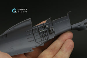 Quinta Studio QD32201 Macchi MC.202 Folgore Early 3D-Printed &amp;amp; coloured Interior on decal paper (Italeri) 1/32 – zdjęcie 3
