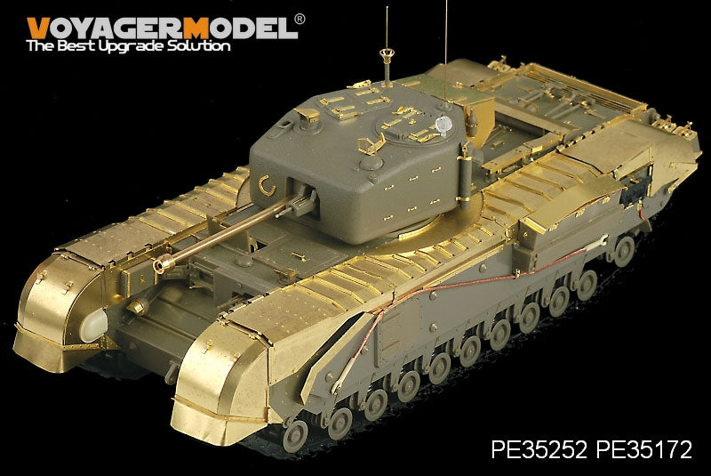 Maquette Voyager PE35252 Char d&amp;#39;infanterie britannique Churchill Mk.IV de la Seconde Guerre mondiale (modèle de base pour AFV CLUB 35154) à l&amp;#39;échelle 1/35 – image 4