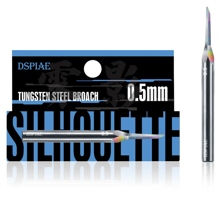 DSPIAE YPB-05 Broche en acier tungstène 0,5 mm
