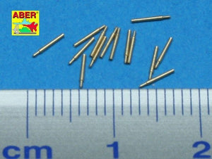 Aber 1/700L-29 Set of 14 pcs 152mm (6in) L50 Vickers Mk.M type 41 barrels for Kongo, Haruna, Hiei, Kirishima, Fuso, Yamashiro 1/700 – immagine 2