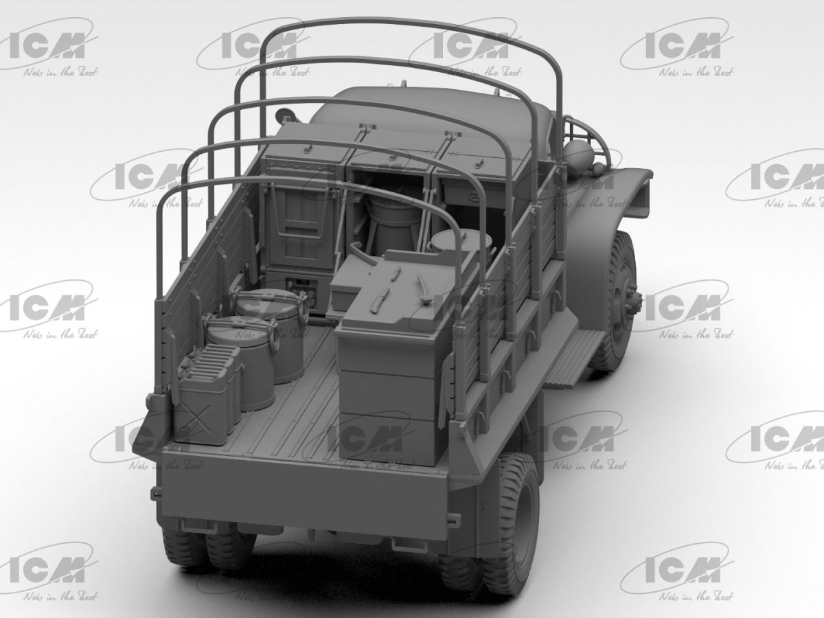ICM 35587 WWII US Army Kitchen Truck 1/35 – zdjęcie 5