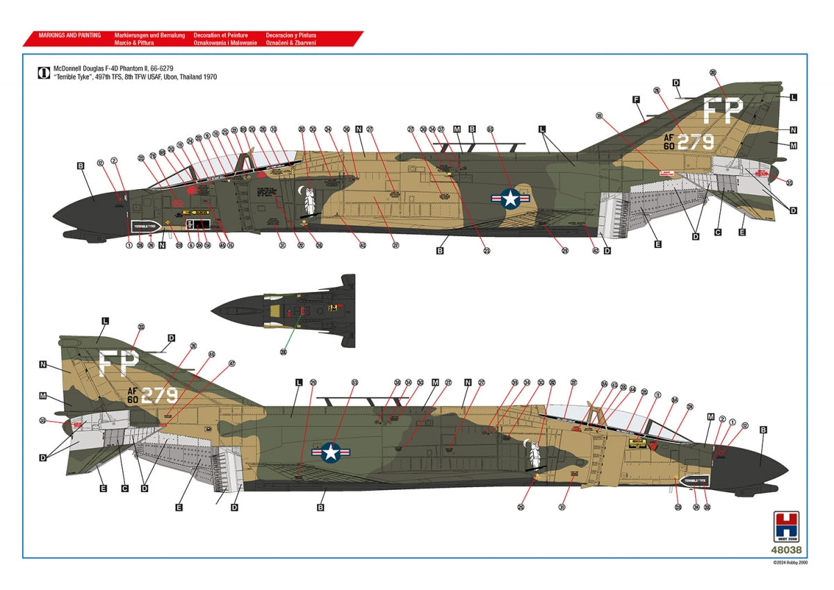 Hobby 2000 48038 Vietnam Aces vol.2 ( ACADEMY + CARTOGRAF + MASKI ) 1/48 – zdjęcie 2