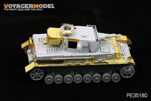 Voyager Model PE35180 WWII Pz.KPfw. IV Ausf F1 &amp;quot;Vorpanzer&amp;quot; for DRAGON 6398 1/35 – immagine 9