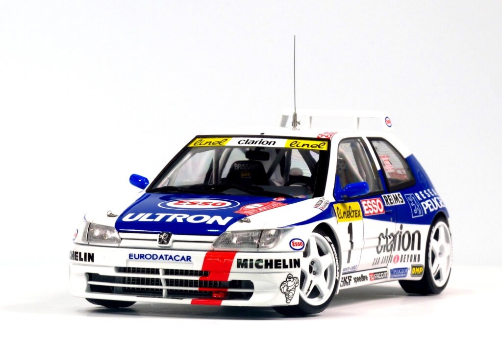 NuNu PN24009 Peugeot 306 MAXi &amp;#39;96 MONTE CARLO RALLY 1/24 – image 10