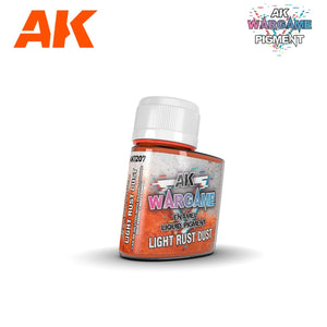 AK Interactive AK1207 POUSSIÈRE DE ROUILLE LÉGÈRE – PIGMENT LIQUIDE ÉMAIL 35 ml