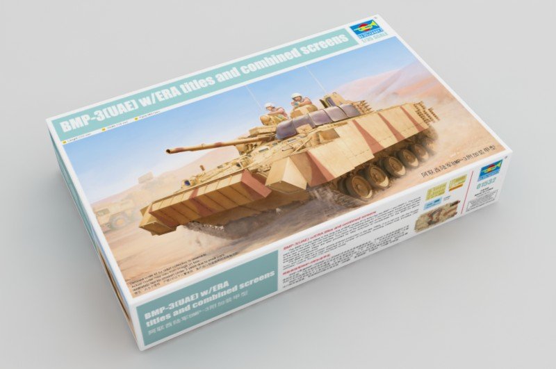 Trumpeter 01532 BMP-3(UAE) w/ERA titles and combined screens 1/35 – immagine 2