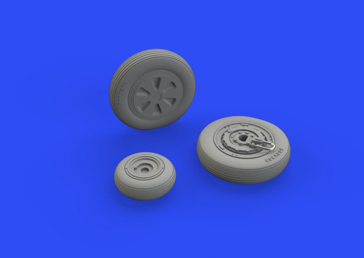 Eduard 672236 MiG-21PF wheels 1/72 Eduard – imagen 2