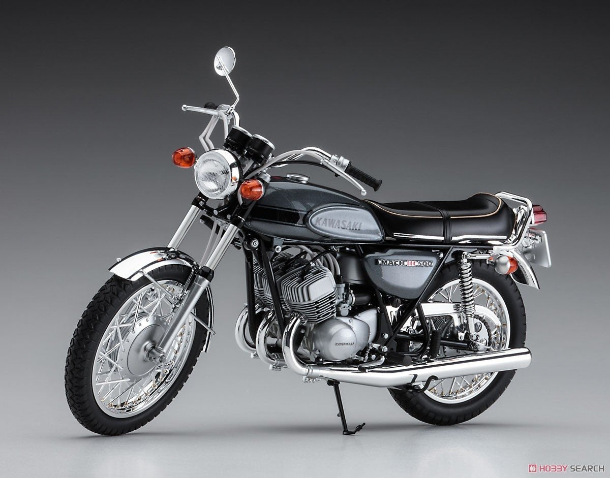 Hasegawa 21510 (BK10) Kawasaki 500-SS/MACH III (H1) 1/12 – imagen 2