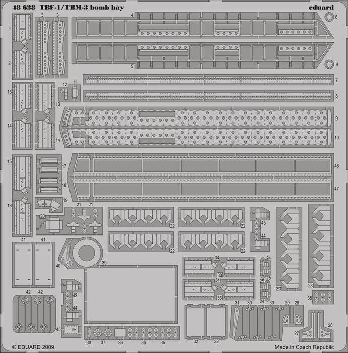 Eduard BIG4935 TBM-3 1/48 HOBBY BOSS 1/48 – imagen 4