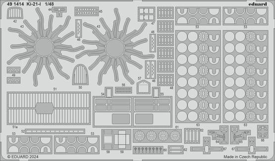 Eduard BIG49403 Ki-21-I ICM 1/48 – Bild 4