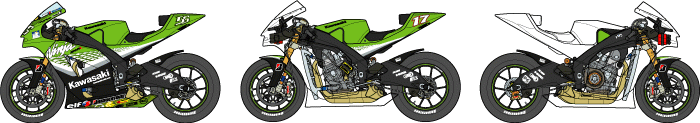 Tamiya 14109 Kawasaki Ninja ZX-RR 1/12 – immagine 2