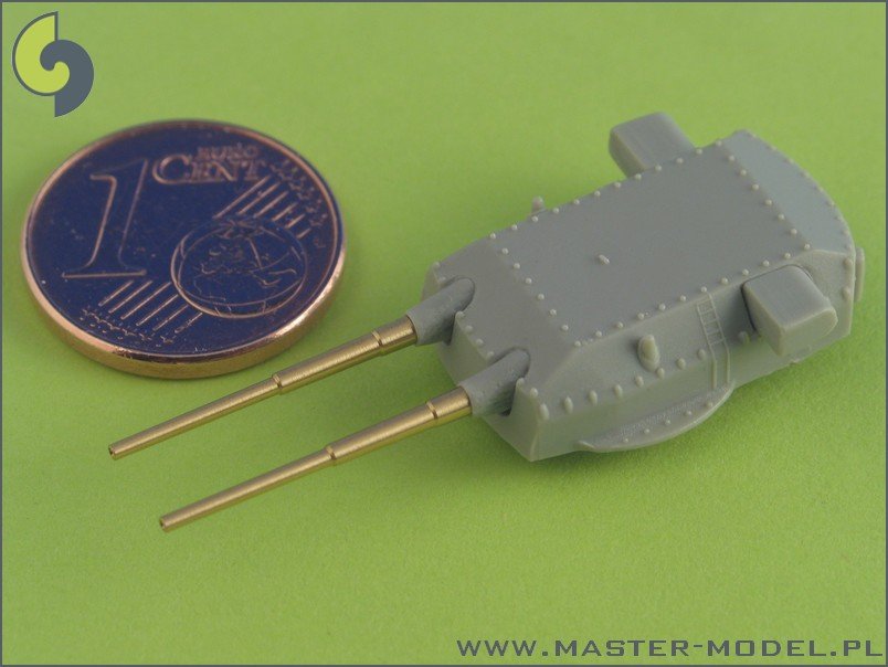 Master SM-700-001 German 38cm (15in) SKC/34 barrels (8pcs) - Bismarck, Tirpitz – immagine 3