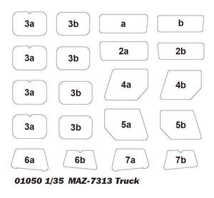 Trumpeter 01056 MAZ-7410 Tractor W/CHMZAP-5247G 1/35 – immagine 2