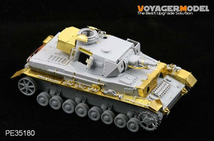 Voyager Model PE35180 WWII Pz.KPfw. IV Ausf F1 &amp;quot;Vorpanzer&amp;quot; for DRAGON 6398 1/35 – immagine 7
