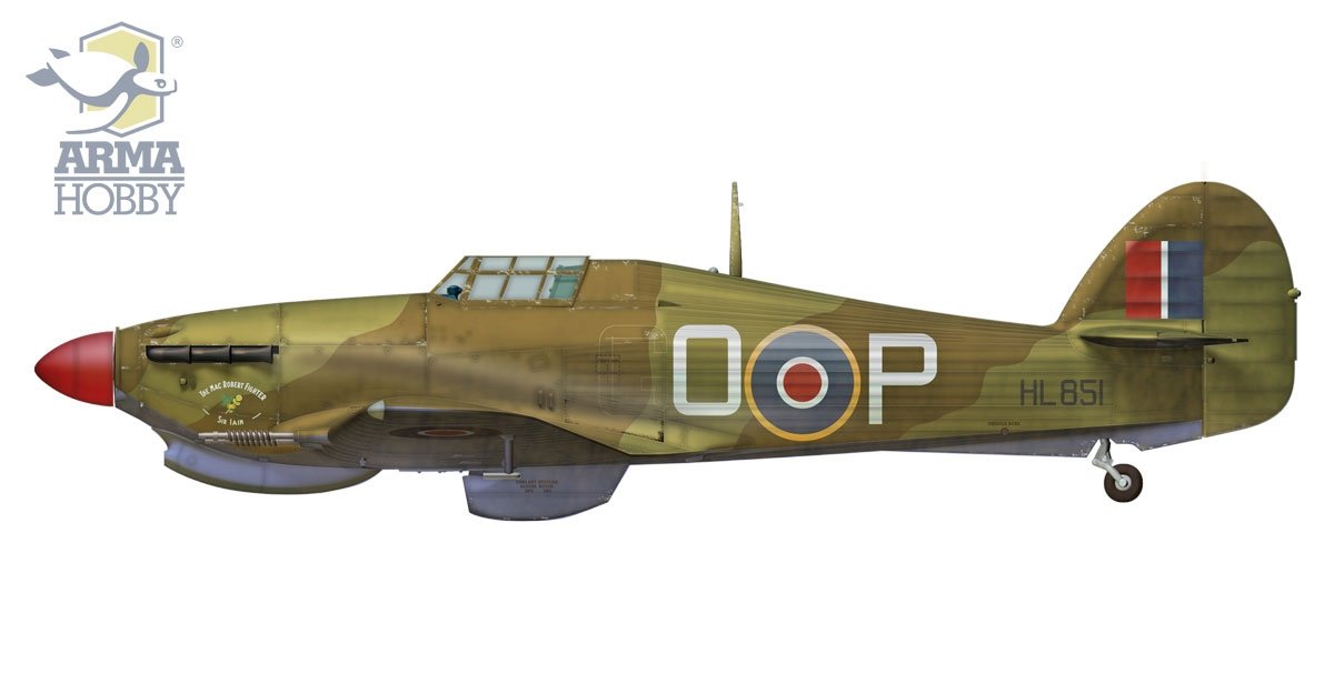 Arma Hobby 40005 Hurricane Mk IIc Trop 1/48 – zdjęcie 4