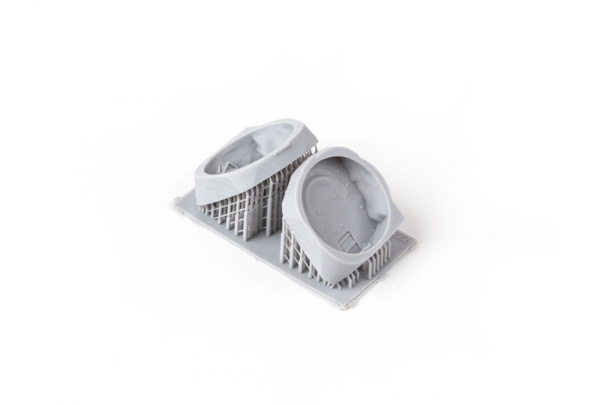 Eduard 6481068 P-40 wheel bays with canvas PRINT Eduard 1/48 – immagine 4
