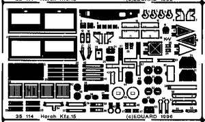 Eduard 35114 Horch Kfz.15 1/35 Italeri