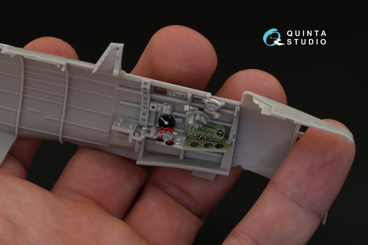 Quinta Studio QD32025 A6M2b (Nakajima prod.) 3D-Printed &amp;amp; coloured Interior on decal paper (for Tamiya kit) 1/32 – immagine 7