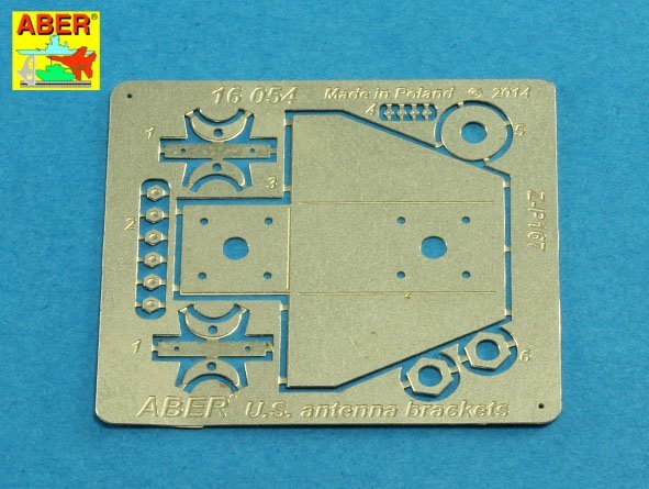 Aber 16054 US Army MP-48 antenna base could be usen to RC models 1/16 – imagen 3