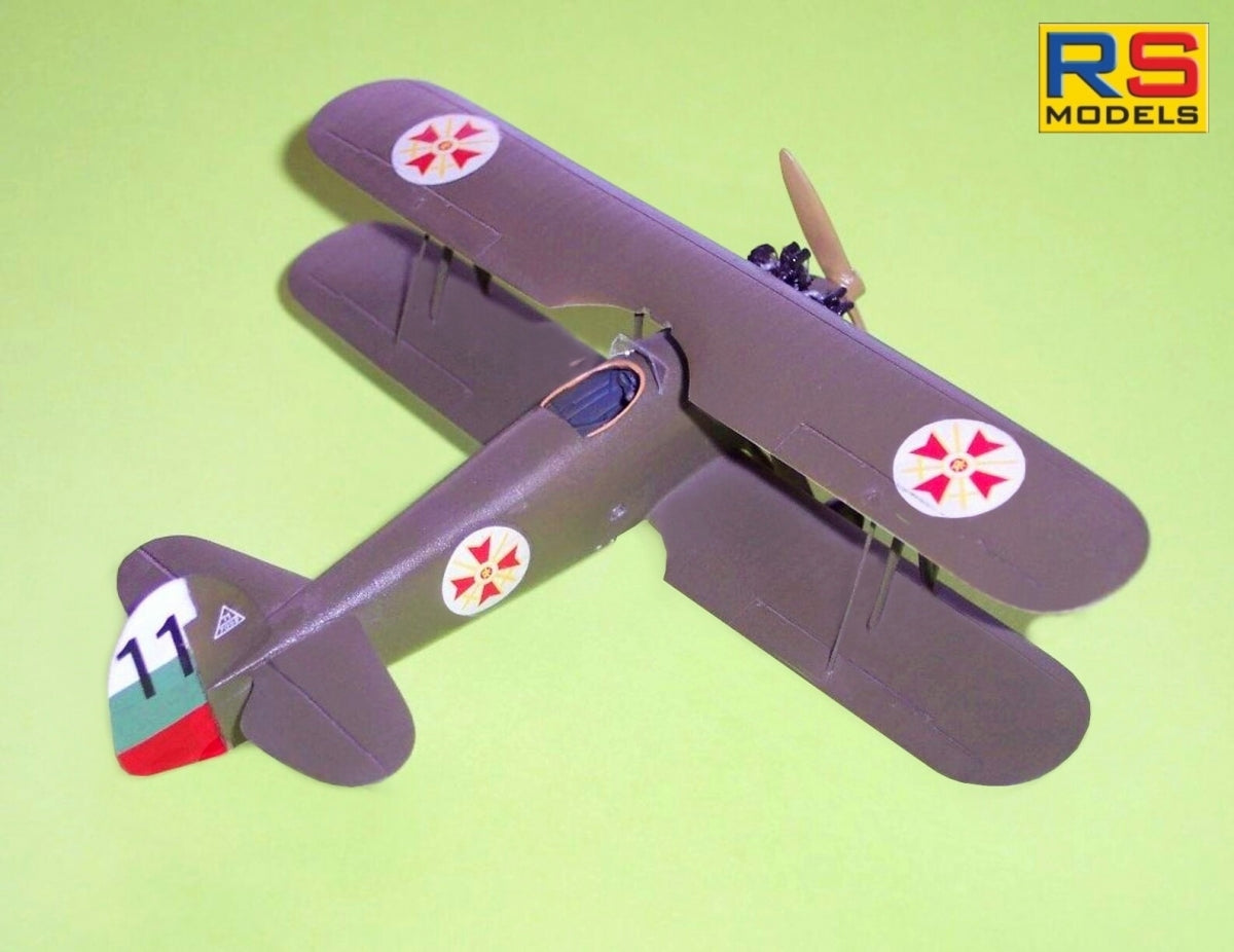 RS Models 92302 Avia Bs.122 Bulgarian Trainer from WWII 1/72 – zdjęcie 5