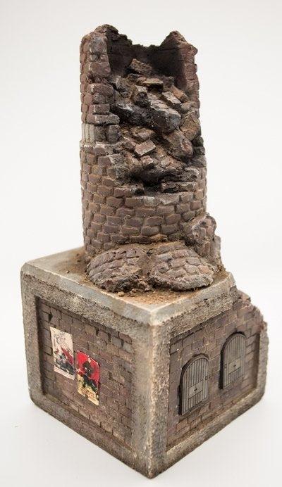 RT-Diorama 35300 Ruined Factory chimney 1/35 – immagine 6
