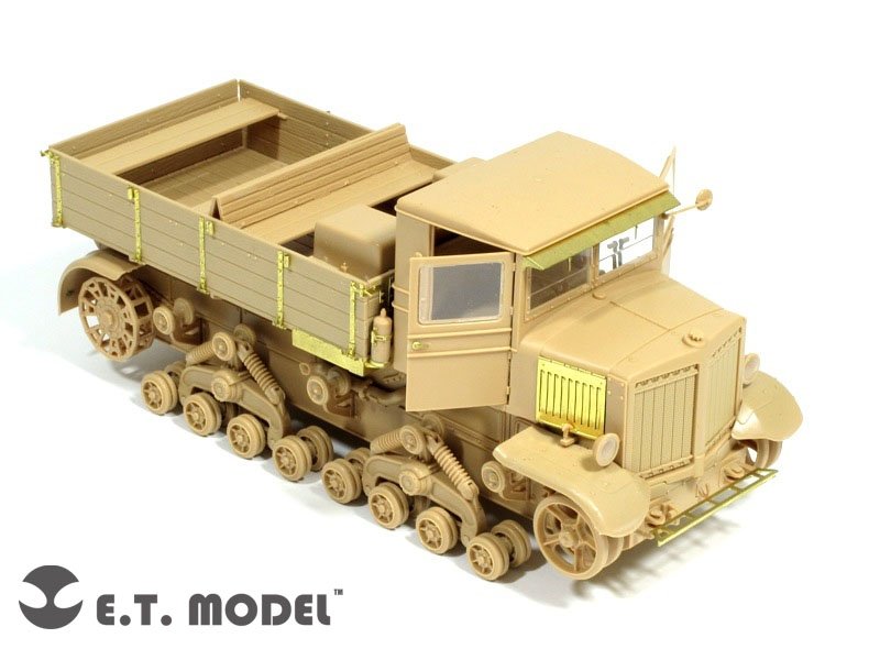 E.T. Model E35-049 WWII Soviet Voroshilovets Tractor (For TRUMPETER 01573) 1/35 – zdjęcie 2